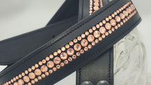 Rose Gold 3 Row Leather Belt