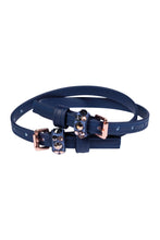 HKM Rose Gold Glamour Biothane Spur Straps