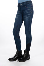 HKM Aymee Denim Junior Knee Patch Breeches