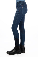 HKM Aymee Denim Junior Knee Patch Breeches