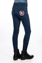 HKM Aymee Denim Junior Knee Patch Breeches