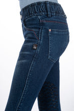 HKM Aymee Denim Junior Knee Patch Breeches