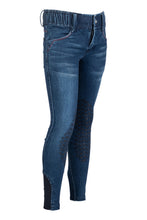 HKM Aymee Denim Junior Knee Patch Breeches
