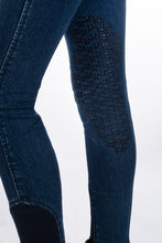 HKM Aymee Denim Junior Knee Patch Breeches