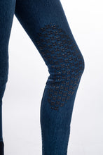 HKM Aymee Denim Junior Knee Patch Breeches
