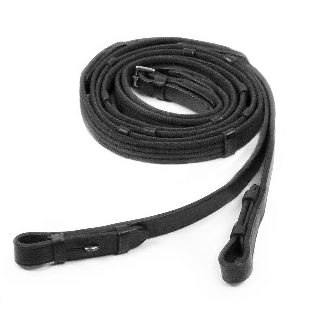 Schockemohle Web Reins Hook and Stud