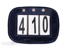 Patent Leather Number Holder with Crystals
