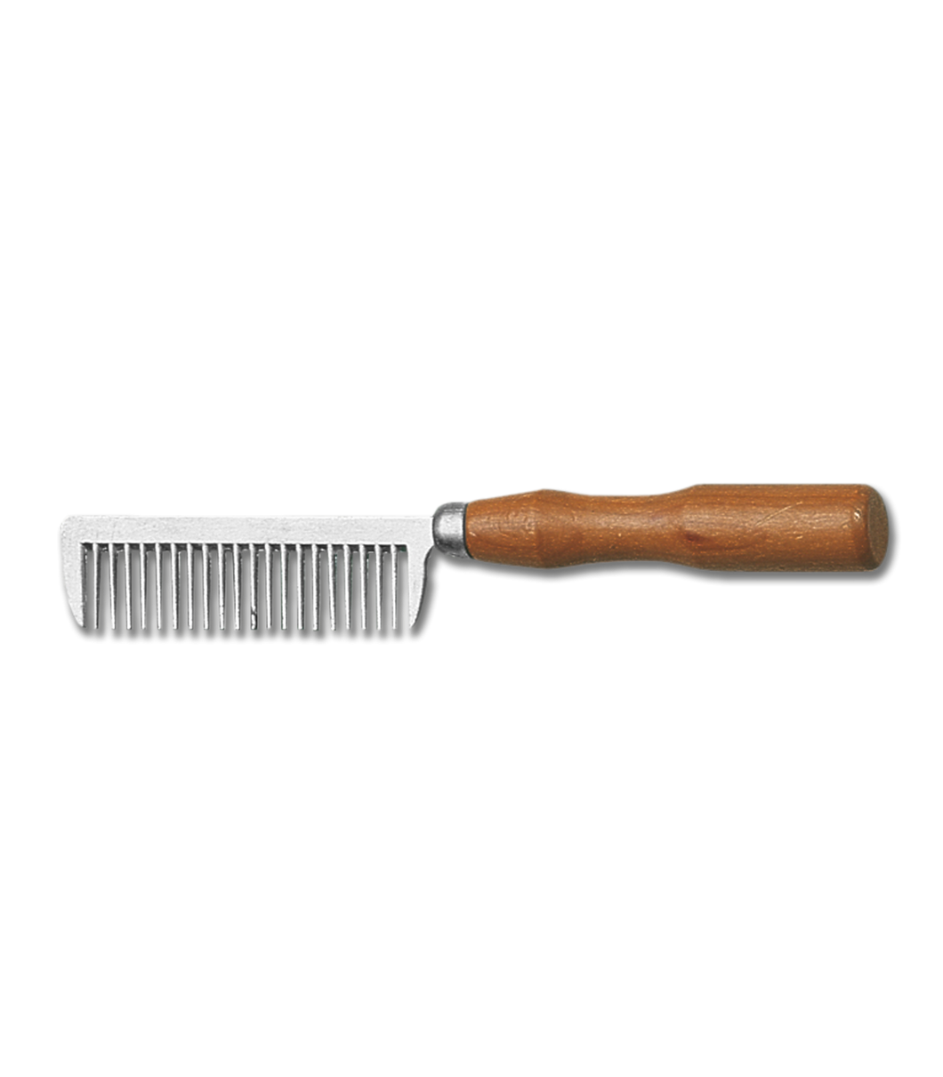 Waldhausen Mane Comb with Wooden Handle