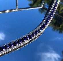 Clear, Purple Pearl Browband