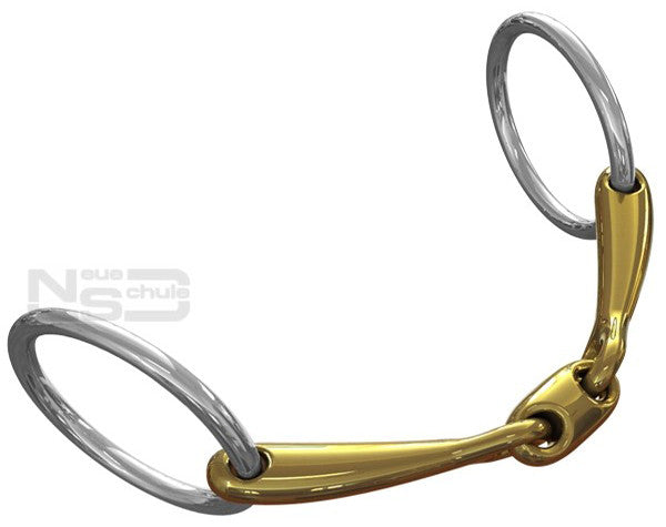 Neue Schule Trans Angled Lozenge Loose Ring Pony Snaffle
