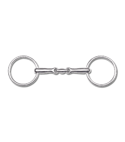 Stainless Steel Double Jointed Snaffle