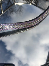 Clear and violet browband