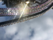 Clear and violet browband