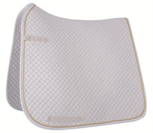 HKM DRESSAGE SADDLE PAD WITH PIPING