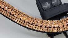 Rose Gold 5 Row Easy Snap Browband