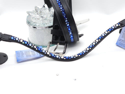 Sapphire, Lt. Sapphire and Clear Easy Snap Browband