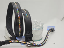 Every Color Imaginable Dazzling Mix Leather Belt