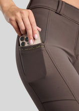 Montar MoVeronica Golden Quartz Crystal Tape Breeches with Phone Pocket FW 26