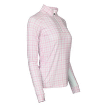 DappleBay Gingham 1/4 Zip Riding Top