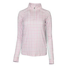 DappleBay Gingham 1/4 Zip Riding Top