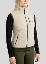 Montar MoEbba Teddy Vest with Full Zip and Stand-up Collar