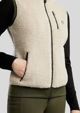 Montar MoEbba Teddy Vest with Full Zip and Stand-up Collar
