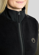 Montar MoEbba Q-Zip Teddy Pile Bodywarmer with Golden Quartz Details FW 26