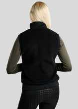 Montar MoEbba Q-Zip Teddy Pile Bodywarmer with Golden Quartz Details FW 26