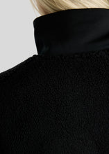 Montar MoEbba Q-Zip Teddy Pile Bodywarmer with Golden Quartz Details FW 26
