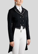 Montar MoGloria Competition Tailcoat Gun Metal Caviar Tape and Crystals