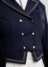 Montar MoGloria Competition Tailcoat Gun Metal Caviar Tape and Crystals