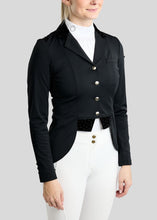 Montar MoValerie Short Tailcoat with Velvet Details and Golden Quartz Crystals FW 26