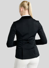 Montar MoValerie Short Tailcoat with Velvet Details and Golden Quartz Crystals FW 26