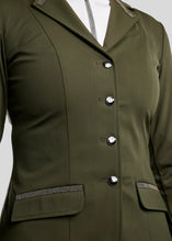 Montar MoGloria Competition Coat Gun Metal Caviar Tape and Crystals