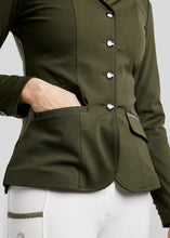 Montar MoGloria Competition Coat Gun Metal Caviar Tape and Crystals