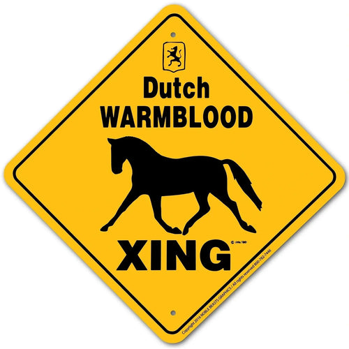 Dutch Warmblood Xing Sign