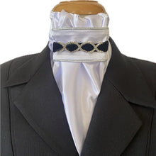 HHD Euro Style Stock Tie Lydia Black/Silver