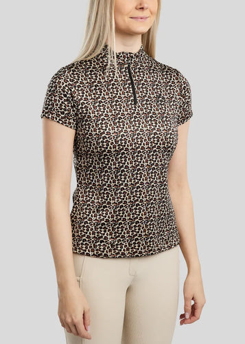 Montar MoLeonora Leo Printed Short Sleeve Shirt