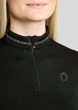 Montar MoEkta LS Polo with Jacquard Pattern and Golden Quartz Crystal Tape FW 26