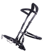 QHP Leather Lunging Cavesson