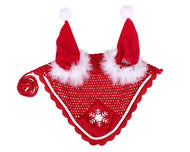 QHP Christmas Ear Bonnet