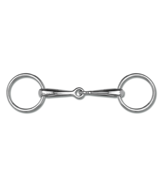 PONY SNAFFLE BIT, STAINLESS-STEEL, SOLID