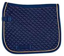 HKM DRESSAGE SADDLE PAD WITH PIPING
