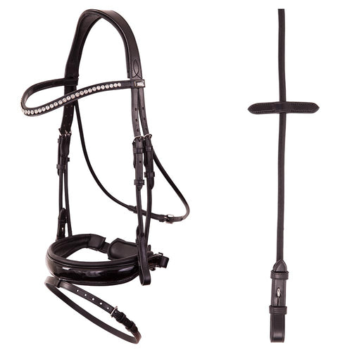 Anky Rolled Anatomical Bridle with Patent