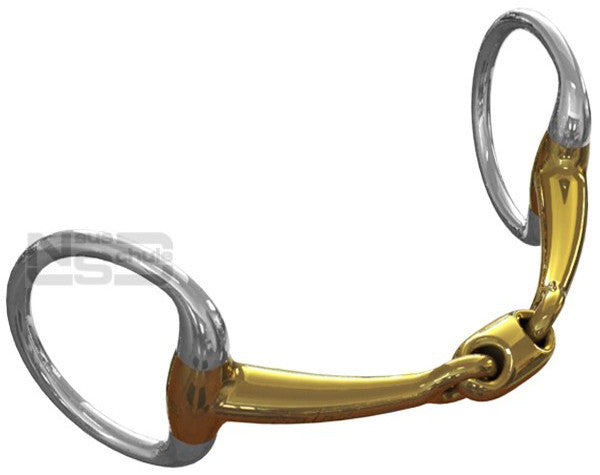 Neue Schule Trans Angled Lozenge Eggbutt Pony Snaffle