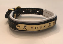 Padded and Stitched Leather Bracelet