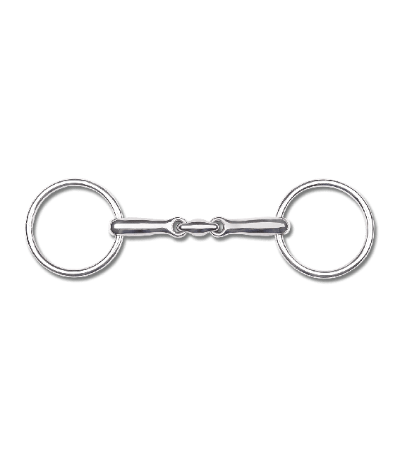 Stainless Steel Double Jointed Snaffle 