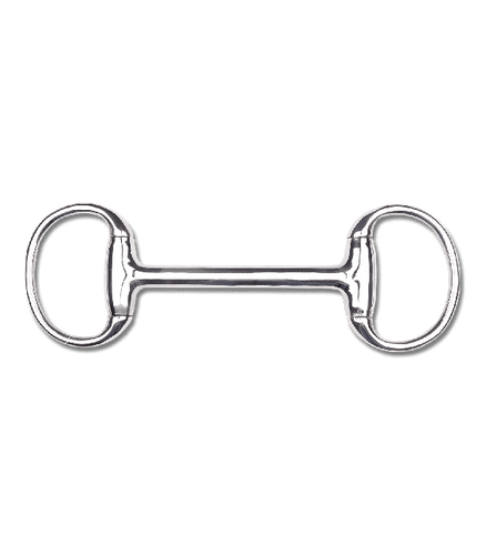 Stainless Steel Mullen Mouth Snaffle