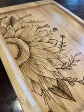 Floral Serving Tray